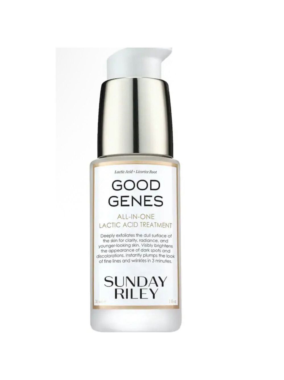 New Sunday Riley Good Genes All-In-One Lactic Acid Treatment .5oz $85